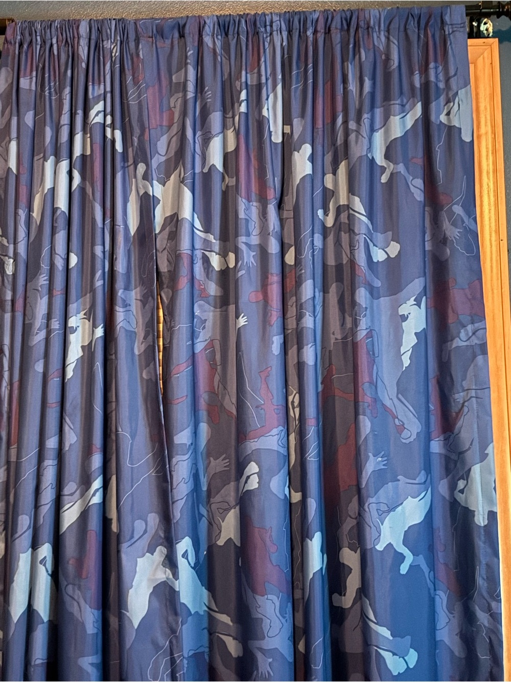 Fortnite Camouflage Drapery Panels -